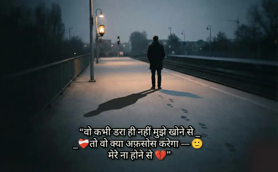 Sad shayari in Hindi